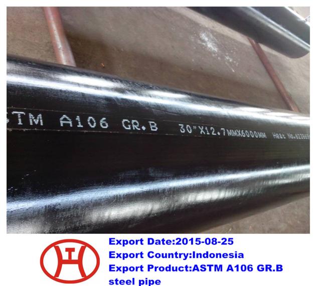 ASTM A106 GR.B Steel Pipe - Foreign Trade Online